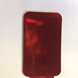 Red Reflector Decal B489R