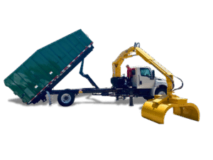 Knuckleboom Grapple Loader
